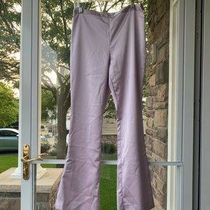 Purple fashion pants